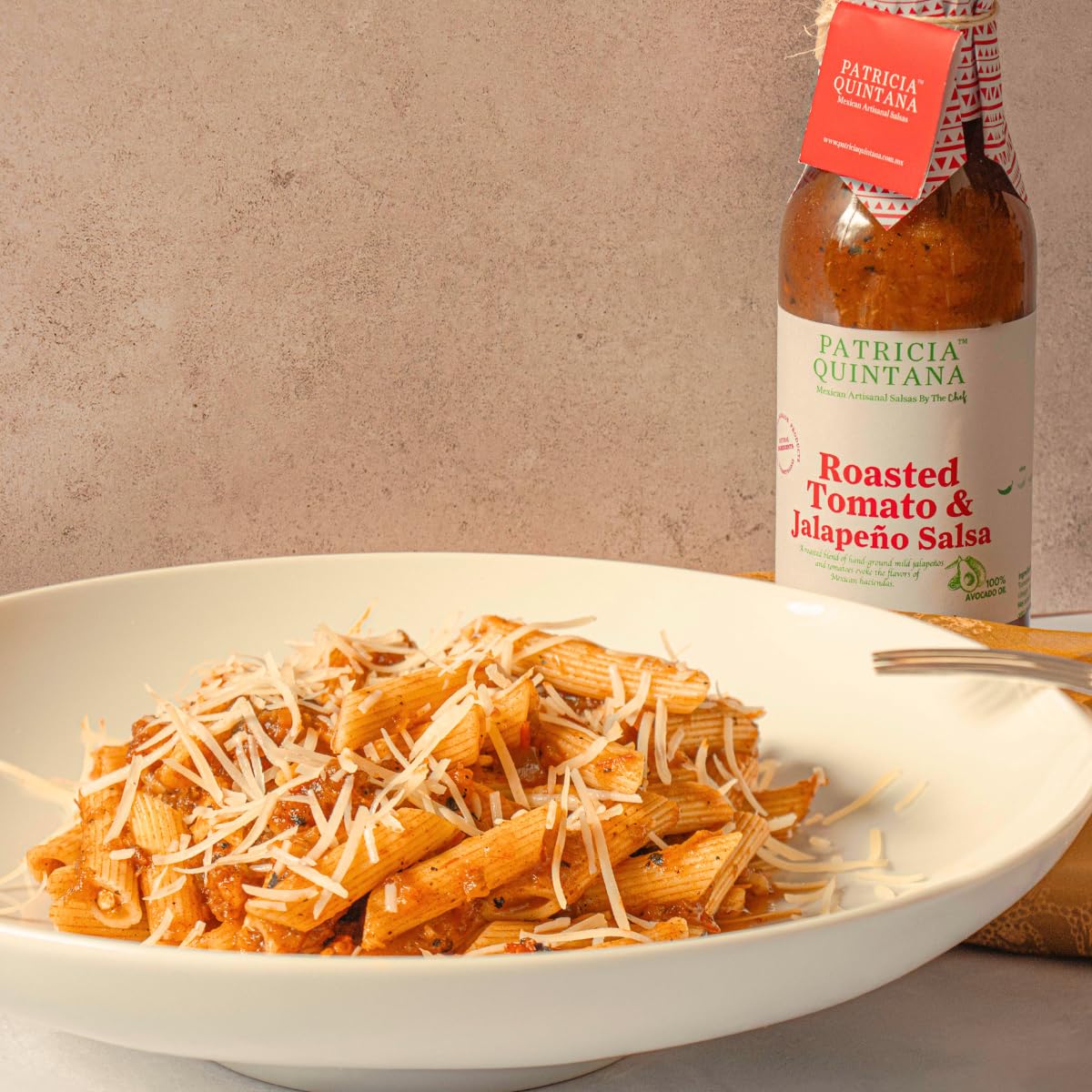 Patricia Quintana Roasted Tomato & Jalapeo Salsa - Authentic Artisanal Mexican Ingredients - Perfect Topping To Your Tacos, Burr