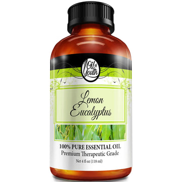 Oil Of Youth Essential Oils 4Oz - Lemon Eucalyptus Essential Oil - 4 Fluid Ounces