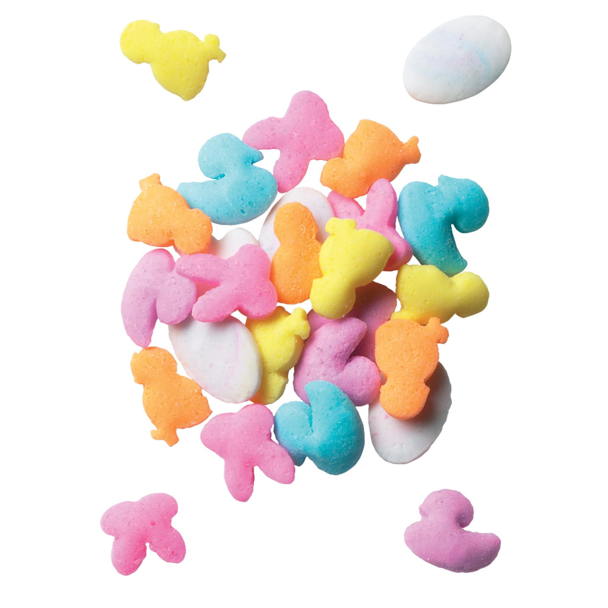 Decopac Deluxe Easter Quins, 17Oz, Fancy Sprinkles Shaped Like Animals & Eggs, Candy Sprinkles In Handheld Container, Edible Spr