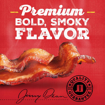 Jimmy Dean Hickory Smoked Bacon, 2.2 oz, Model 10188500436