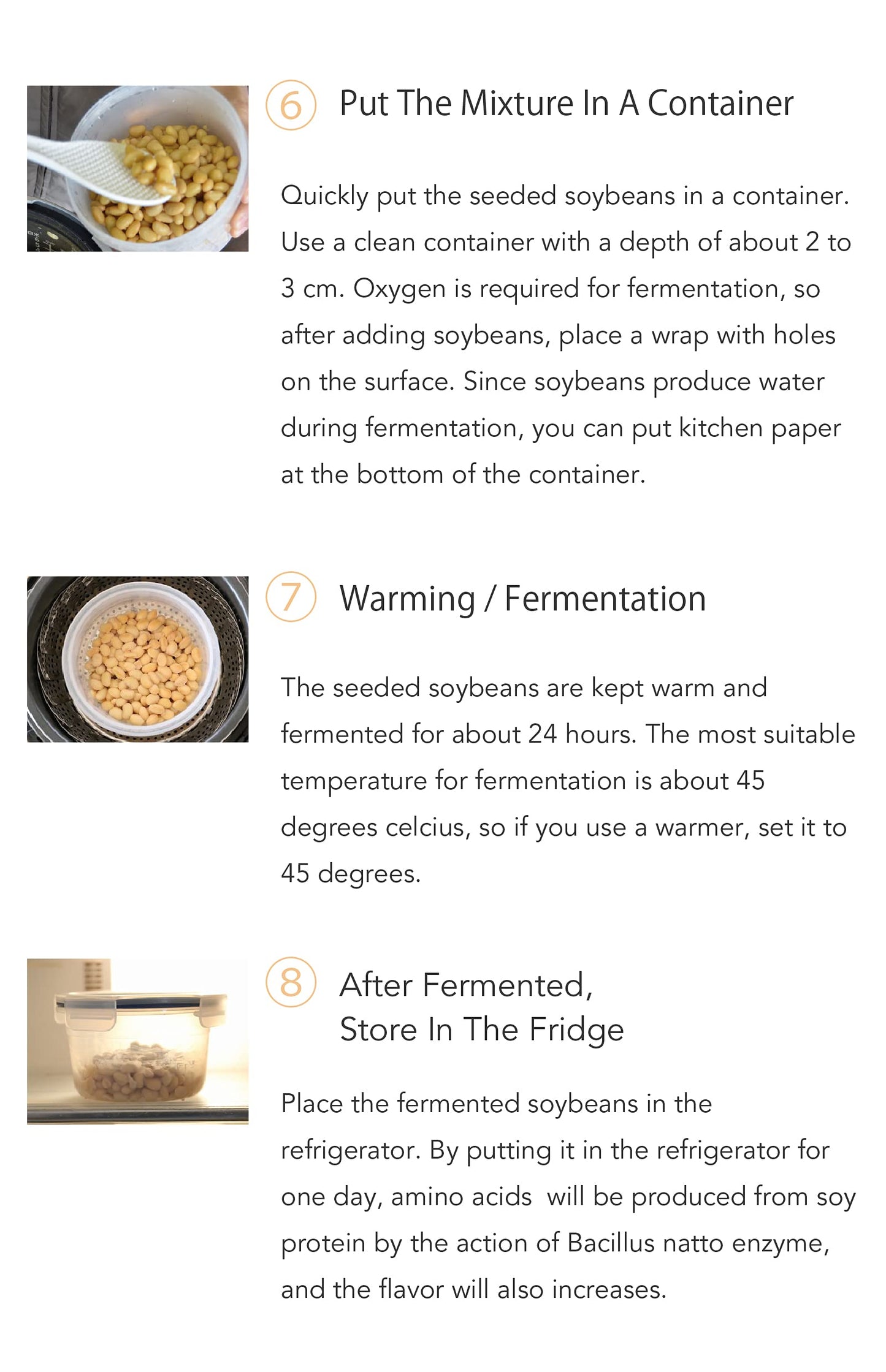 Kawashimaya Natto Starter Spores Powder 0.1 oz (3g), Can make up to 10-30kg Natto, Made From Soybean Extract