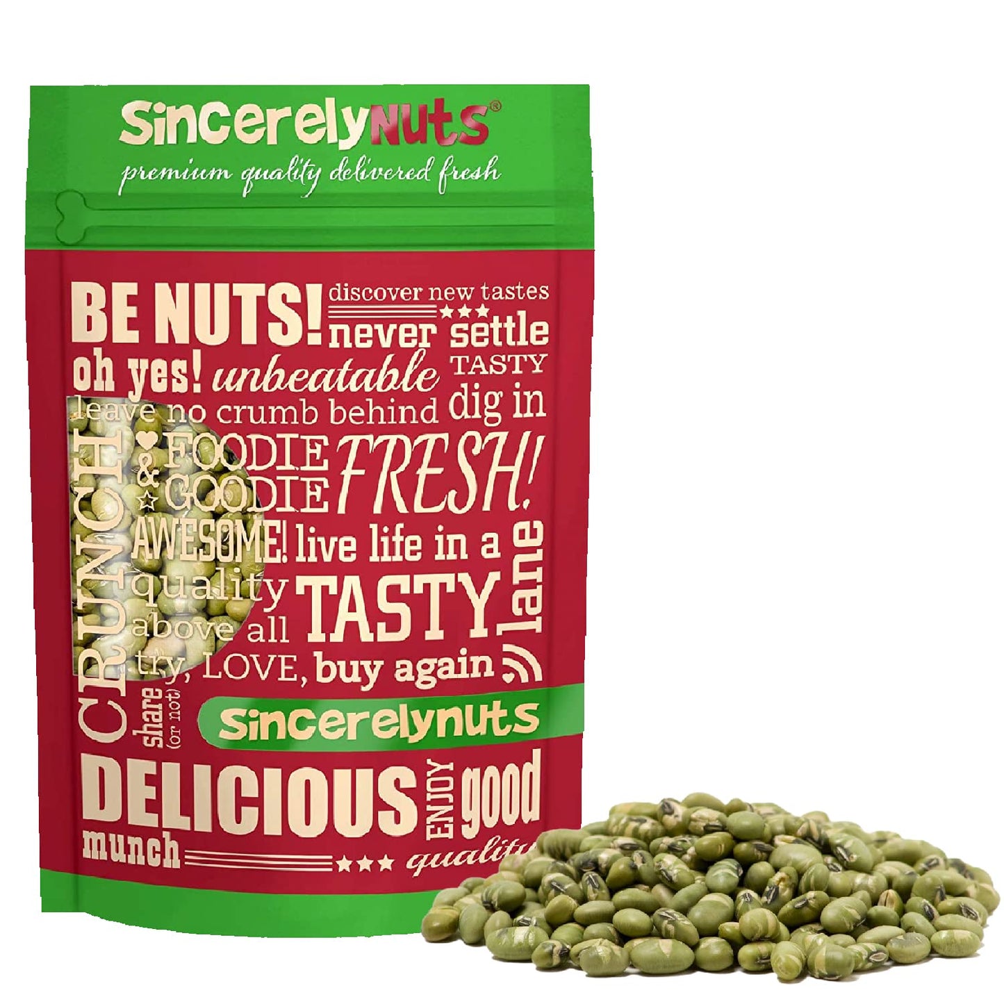 Sincerely Nuts Dried Edamame (Roasted, Salted) - (3 LB) Vegan, Kosher & Gluten-Free Food - Plant-Based Protein - Add to Granola,