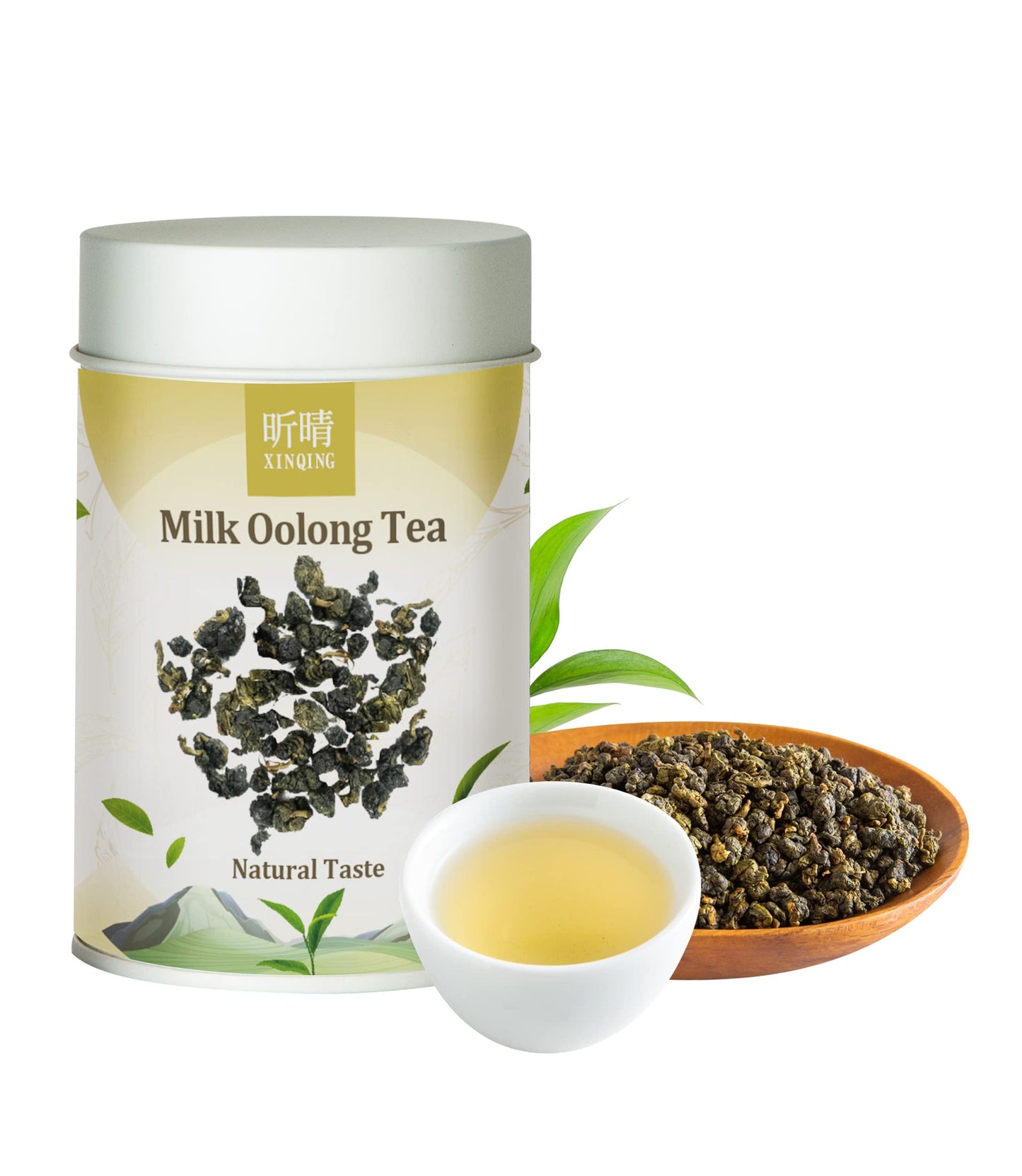 XINQING Loose Leaf Oolong Tea, Taiwanese High Mountain, 75g (2.64 oz)