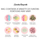 Bubs Swedish Candy Mix (0.5 LB) Assortment Bag - Tutti Frutti, Dizzy Skull, Banana Ovals, Fruity Pear, Big Sour Skull, Cool Rasp