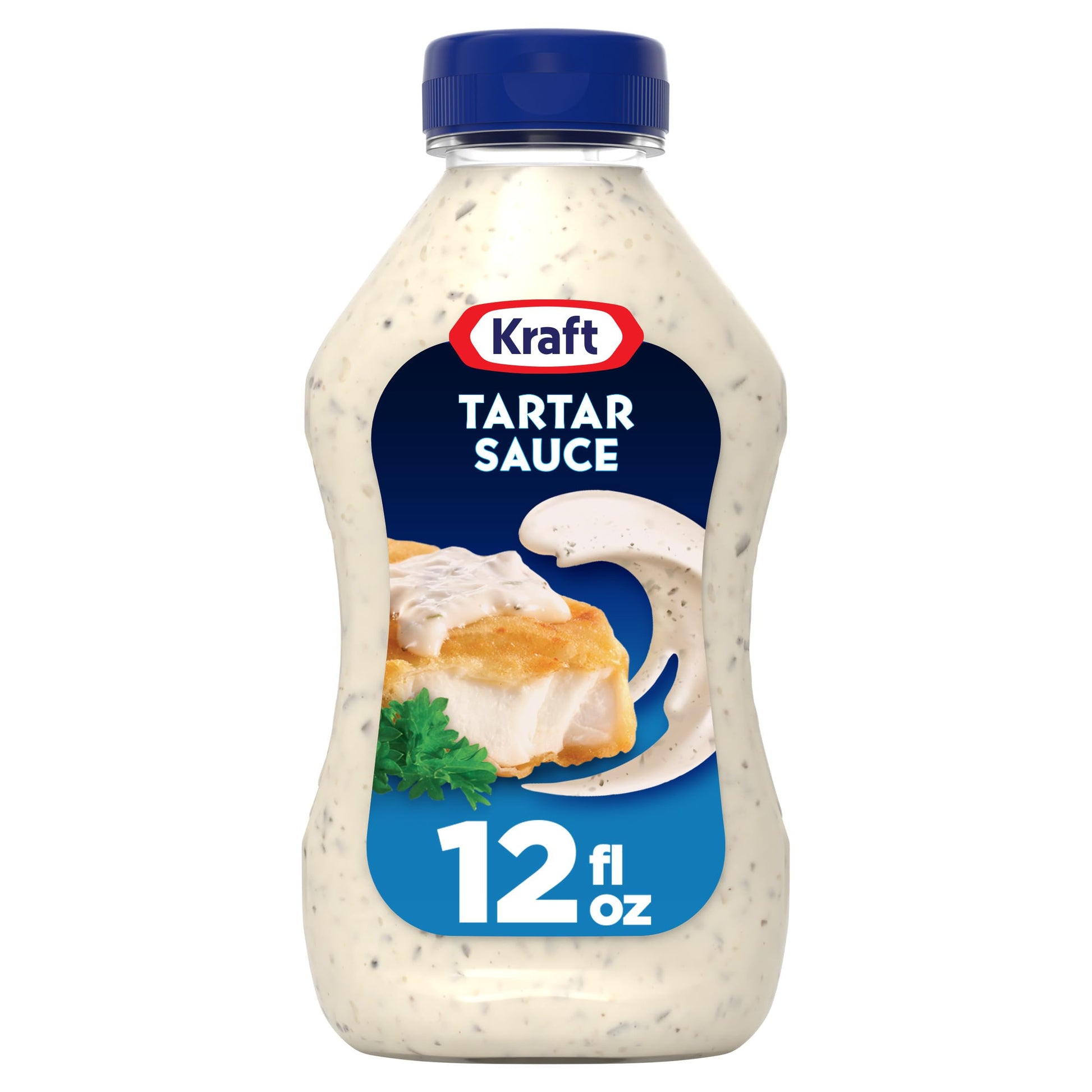 Kraft Tartar Sauce, 12 fl oz Bottle, Pack of 1, Perfect for Dipping and Sauces