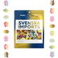 Bubs Swedish Candy Mix (0.5 LB) Assortment Bag - Tutti Frutti, Dizzy Skull, Banana Ovals, Fruity Pear, Big Sour Skull, Cool Rasp