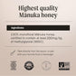 Manukora Raw Manuka Honey, Mgo 200+, New Zealand Honey, Non-Gmo, Traceable From Hive To Hand, Daily Wellness Support - 250G (8.8