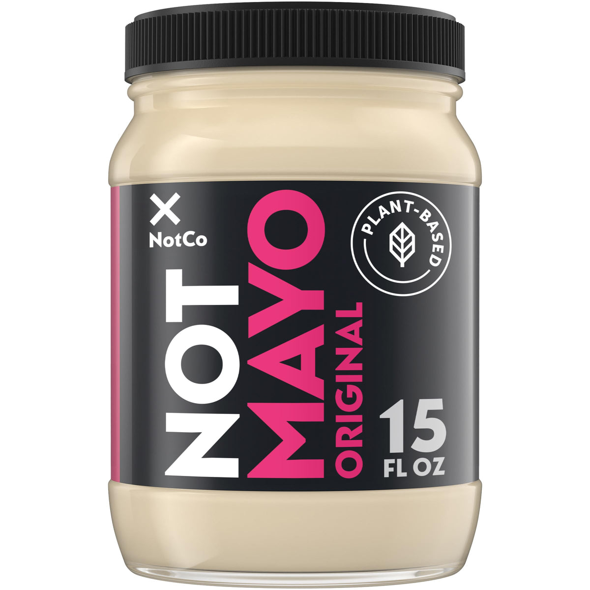 NotMayo Plant-Based Vegan Mayo, Dressing and Spread, 15 fl oz Jar