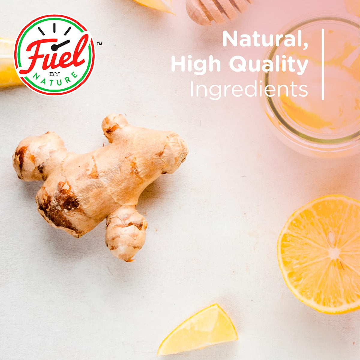 Fuel By Nature Dried & Crystallized Ginger, Healthy Snack, 1lb Bulk