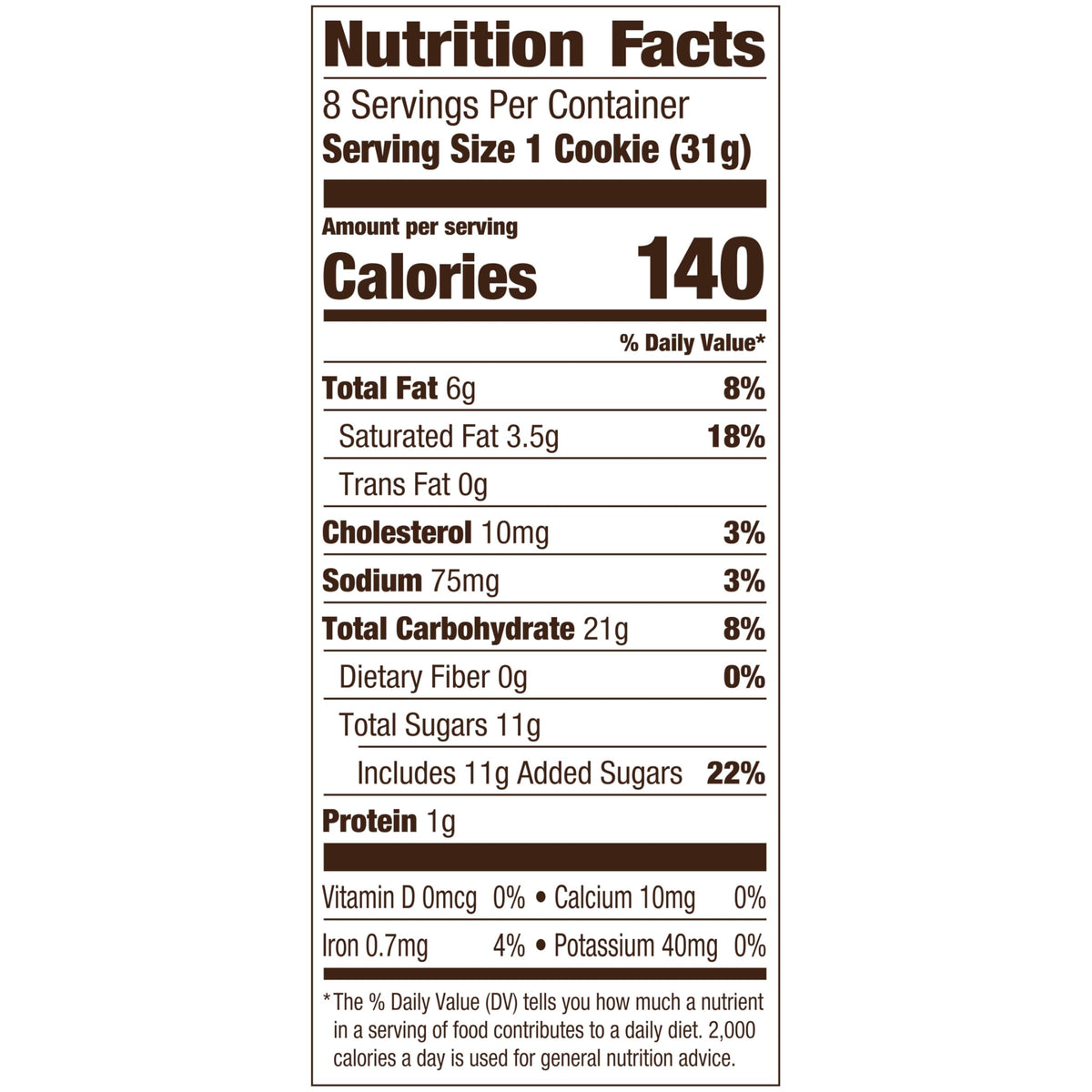 Pepperidge Farm Montauk Soft Baked Milk Chocolate Chunk Cookies, 8.6 Oz Bag (8 Cookies)