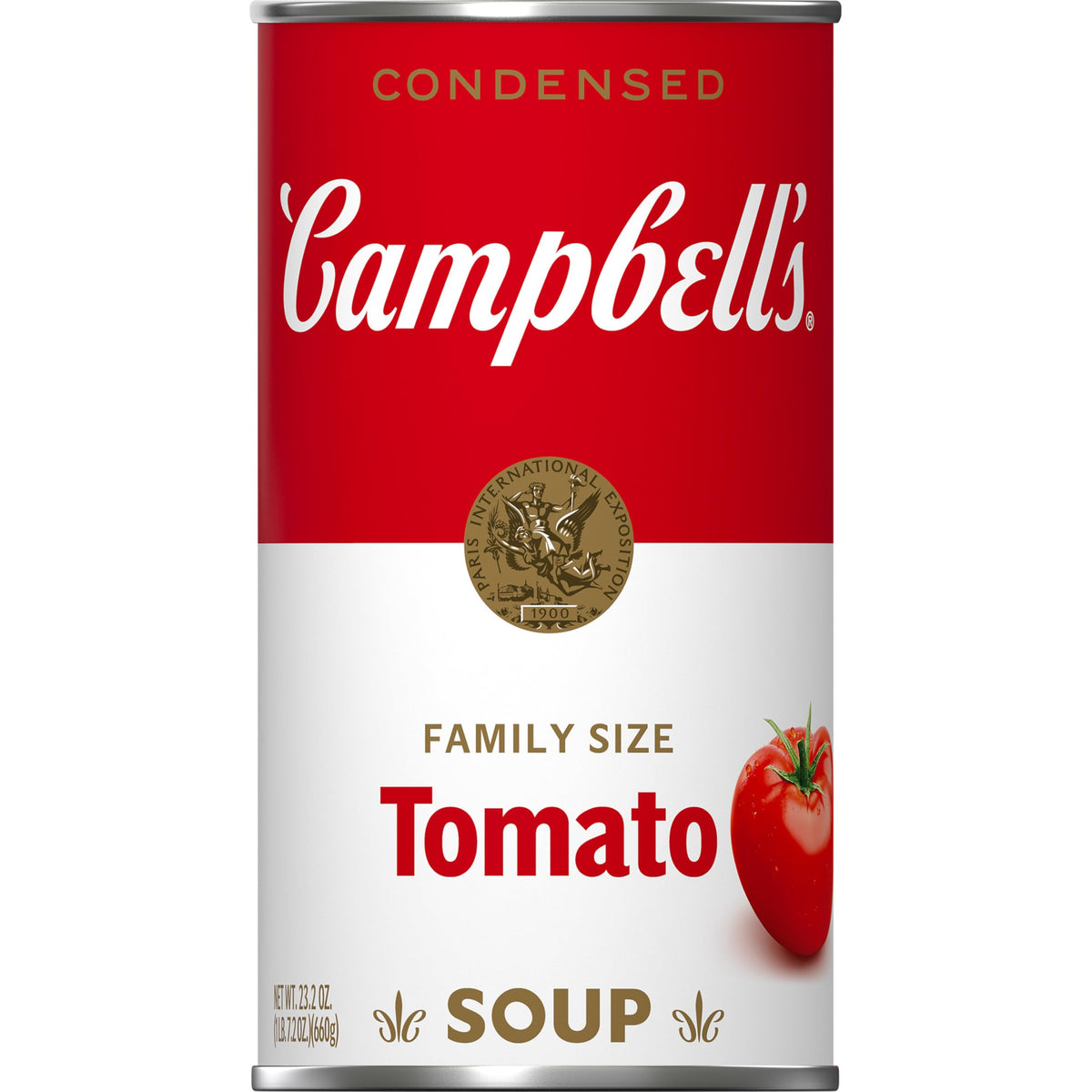 Campbells Condensed Tomato Soup, 23.2 oz Family Size Can