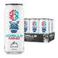Gorilla Mind Energy Drink | Unmatched Energy  Amplified Focus | N-Acetyl-L-Tyrosine  Alpha-GPC  200mg Caffeine  Uridine  Saffron | 0 Sugar Or Artificial Colors | 16oz  12-Pack (Arctic White)