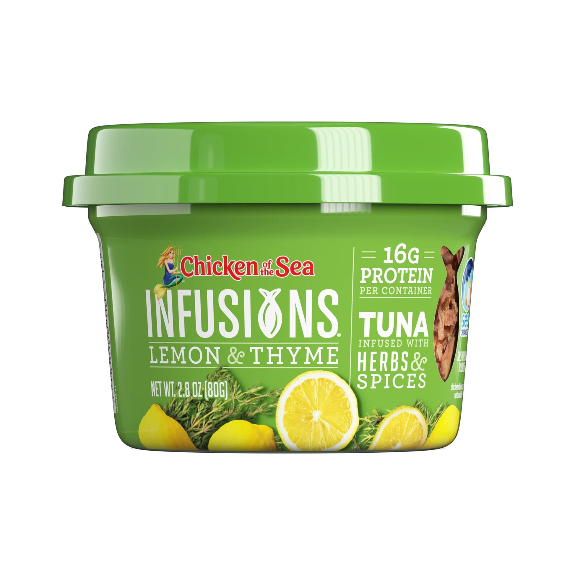 Chicken Of The Sea Infusions Tuna  Lemon & Thyme  2.8-Ounce Cup (Pack Of 1)