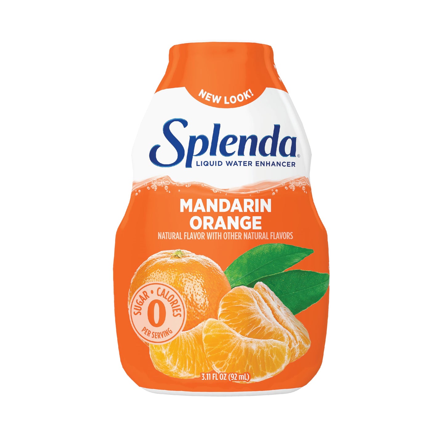 SPLENDA Liquid Water Enhancer Drops, Sugar Free, Zero Calorie, Natural Flavor, Concentrated Drink Mix, 3.11 Fl Oz Each Bottle (M