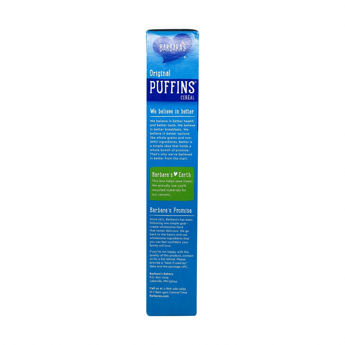 Barbaras Bakery Original Puffins Cereal, 10 Oz