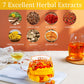 Dandelion Wolfberry Tea, Supports Kidneys & Liver Health Tea, Seven Herbal Ingredients Natural Blend, Dandelion Chinese Wolfberr
