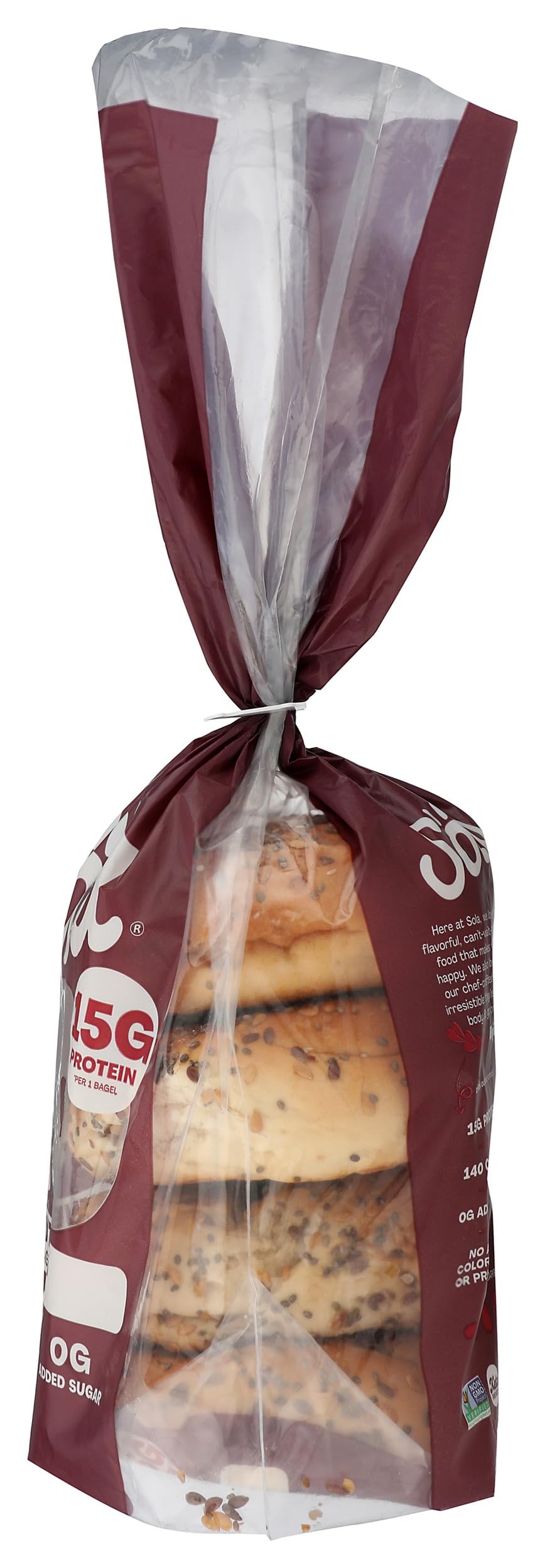 The Sola Company Everything Bagels, 12.4 OZ