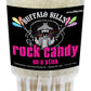 Buffalo Bills Natural (White) Rock Candy On A Stick (12-Ct Cup White Rock Candy Crystal Sticks)