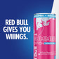 Red Bull Sugar-Free Energy Drink, White Peach, 12 Fl Oz, Pack of 24 (6 Packs of 4 Cans)