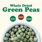 Food To Live - Whole Dried Green Peas, 1 Pound Green Vatana, Sproutable, Vegan, Kosher, Bulk. Pre-Soak Needed. Rich In Protein,
