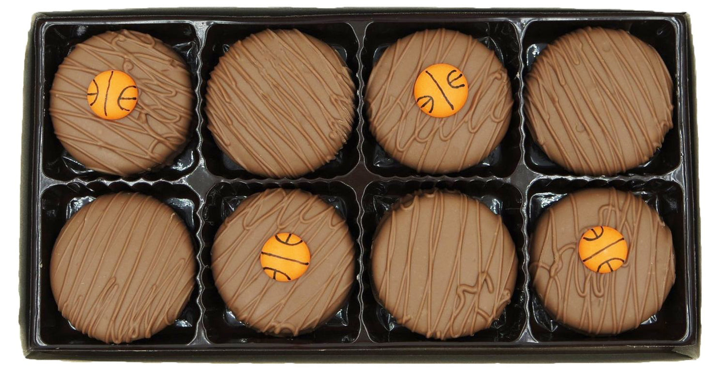 Philadelphia Candies Milk Chocolate Covered OREO Cookies, 8 oz Basketball Gift