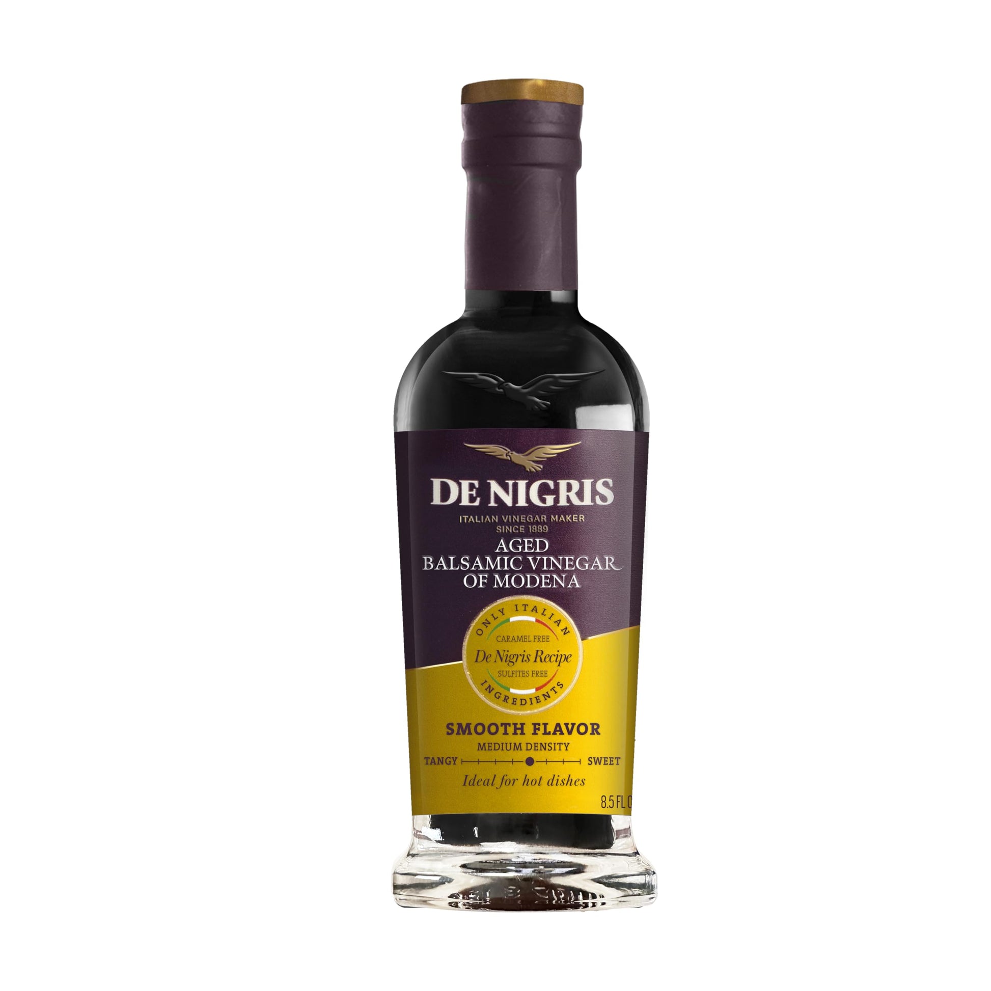 De Nigris Balsamic Vinegar, Aged 3 Years, 8.5 Fl Oz (250ml), From Modena Italy, Balsamic Vinegar