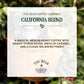 The Bean Organic Coffee Company California Blend, Medium Roast, Ground Coffee, 16-Ounce Bags (Pack Of 2), Caf   Molido Tostado O