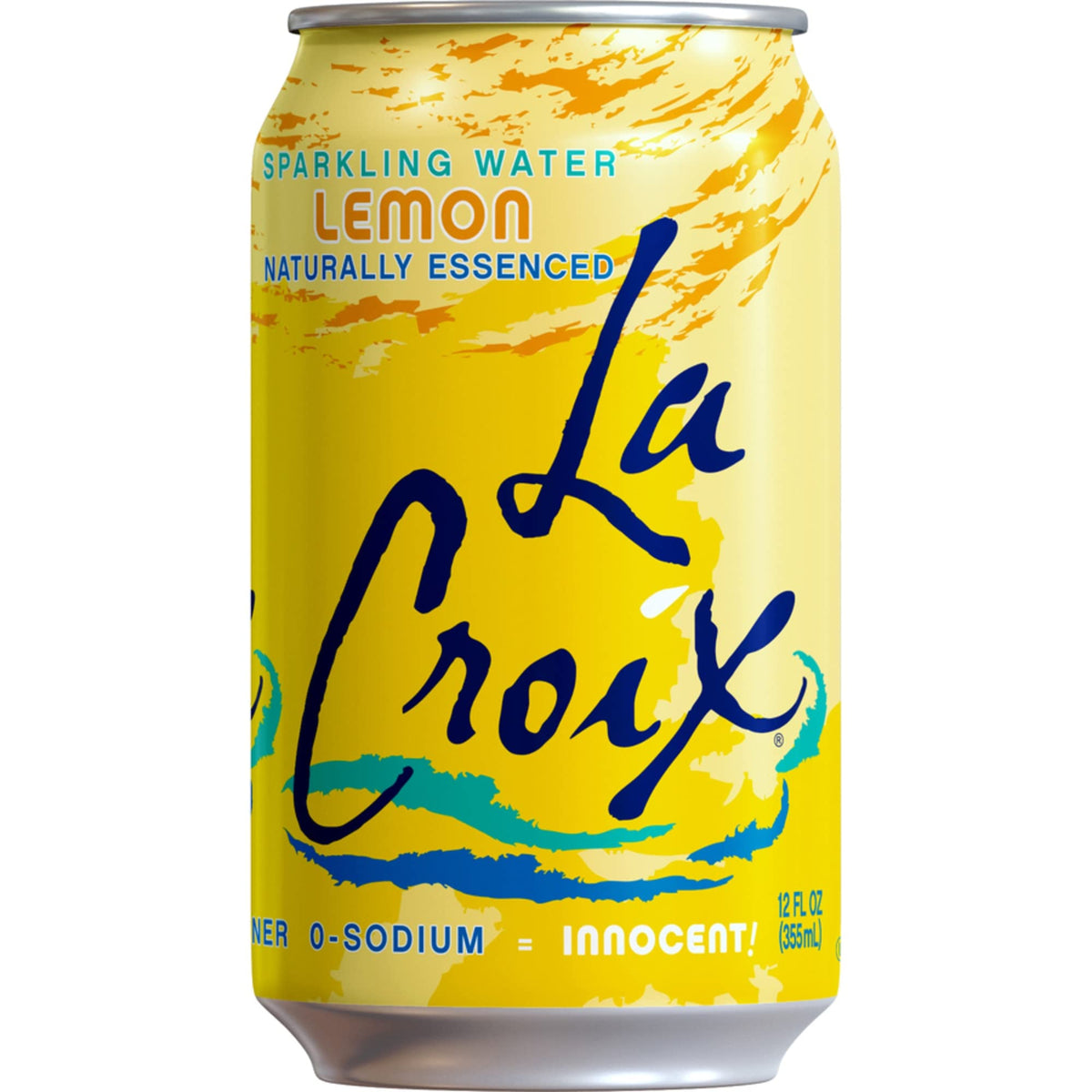 Lacroix 21239 Sparkling Water, Lemon, 12 Oz Can, 24/Carton