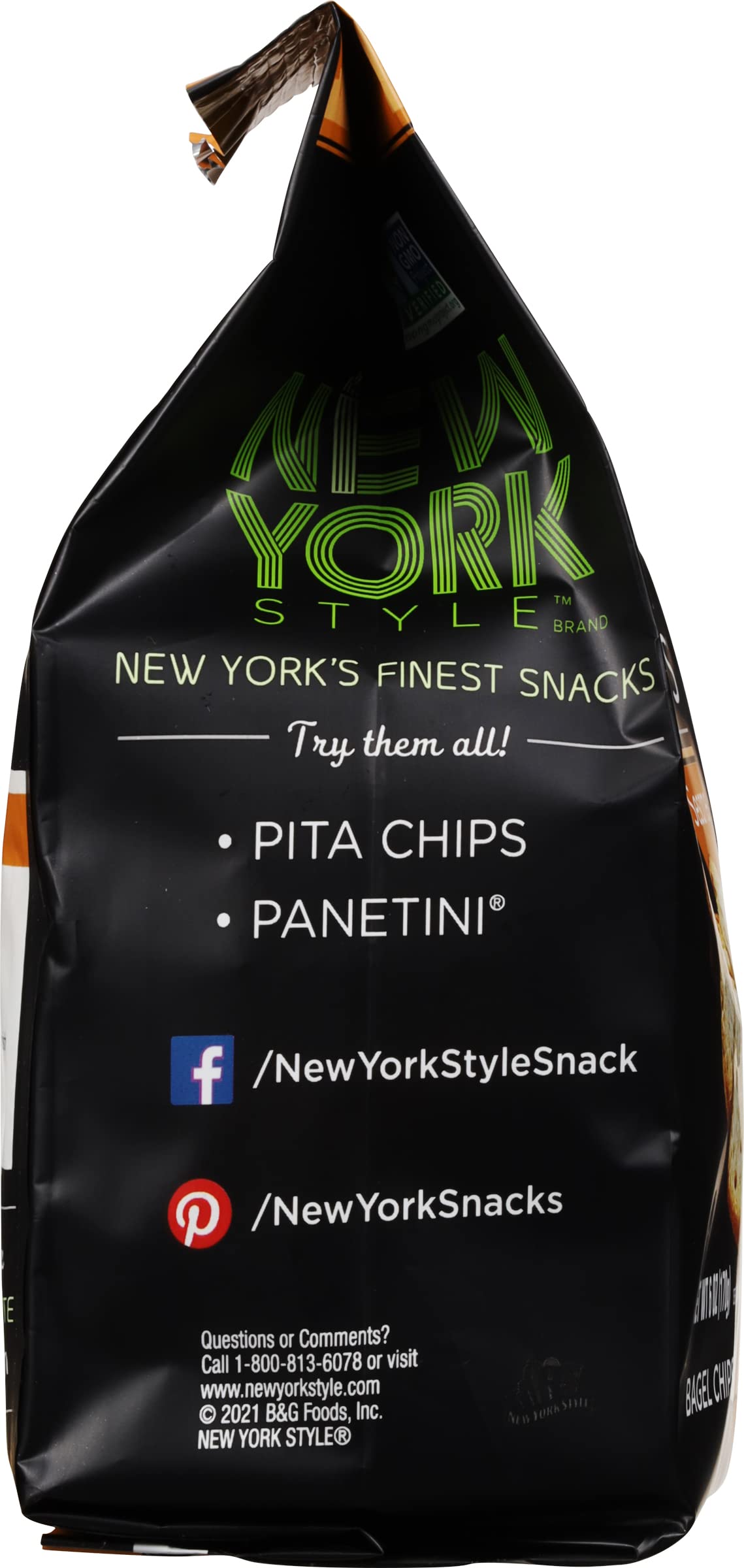 New York Style Bagel Crisps Sesame 6 Ounce
