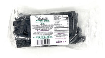 Kennys Licorice Twists, Black, 1 Pound