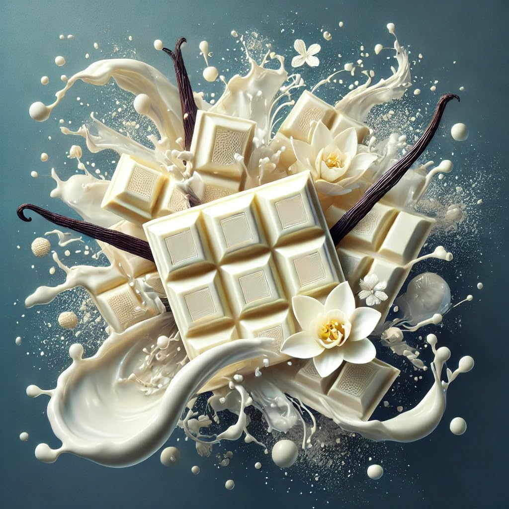 White Chocolate - Vanilla Flavor Concentrate - Vegan - Sasami - 100ml