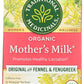 Traditional Medicinals Organic Mothers Milk Herbal Tea, Promotes Healthy Lactation, (Pack Of 12) - 192 Tea Bags Total