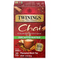 Twinings Decaffeinated Chai Tea Blend with Cinnamon, Ginger & Cloves - 20 Count, Model TWI-060