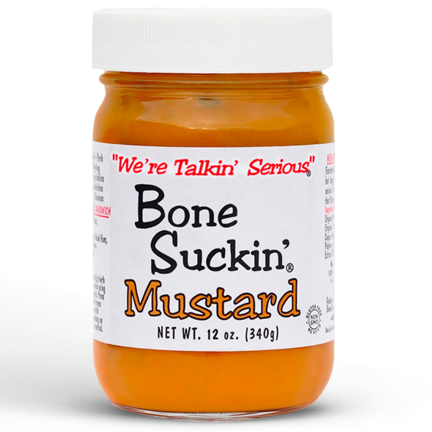 Bone Suckin Mustard 12 Ounce