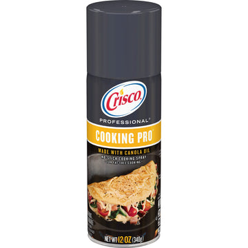 Crisco Professional No-Stick Cooking Spray, Cooking Pro, 12 Ounce
