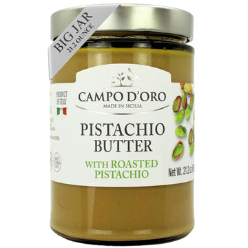 Pistachio Butter Sweet Cream  21.2 oz (600g)  Rich & Nutty Pistachio Spreand Cream for Dubai Chocolate Bars  Campo DOro