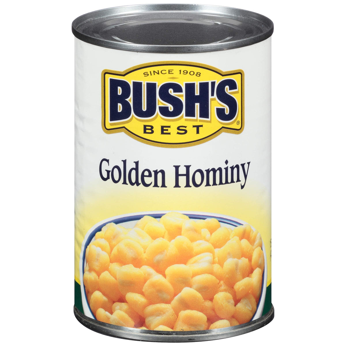 Bush's Best Baked Beans, Golden Hominy, 15.5 Oz (Pack of 8)