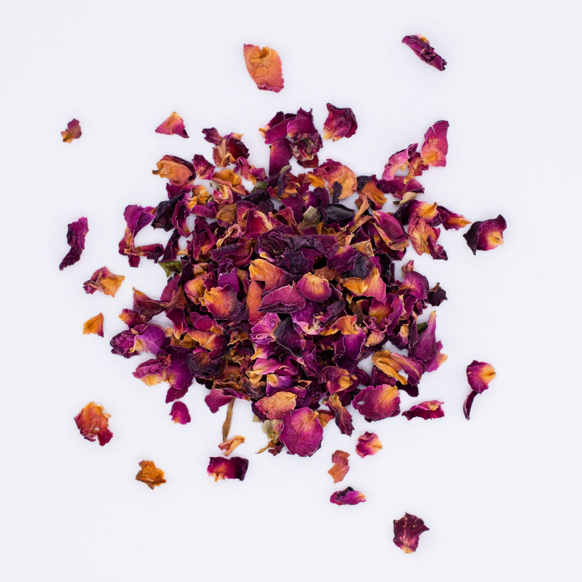 MagJo Dried Red Rose Petals | Culinary Grade A | 4 Ounces (Quarter Pound)