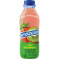 Snapple Kiwi Strawberry Juice Drink, 16 Fl Oz Recycled Plastic Bottle, Pack Of 12, All Natural, No Artificial Flavors Or Sweeten