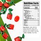 Arcor Strawberry Buds Filled Hard Candy Bon Bons | 1 Pound