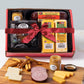 Wisconsin Cheese Company - Classic Holiday Snack Gift Box - 100% Wisconsin Cheddar & Pepper Jack Cheese, Sausage, Pretzels & Mustard | Perfect for Parties, Charcuterie Boards, and Holiday Gifts
