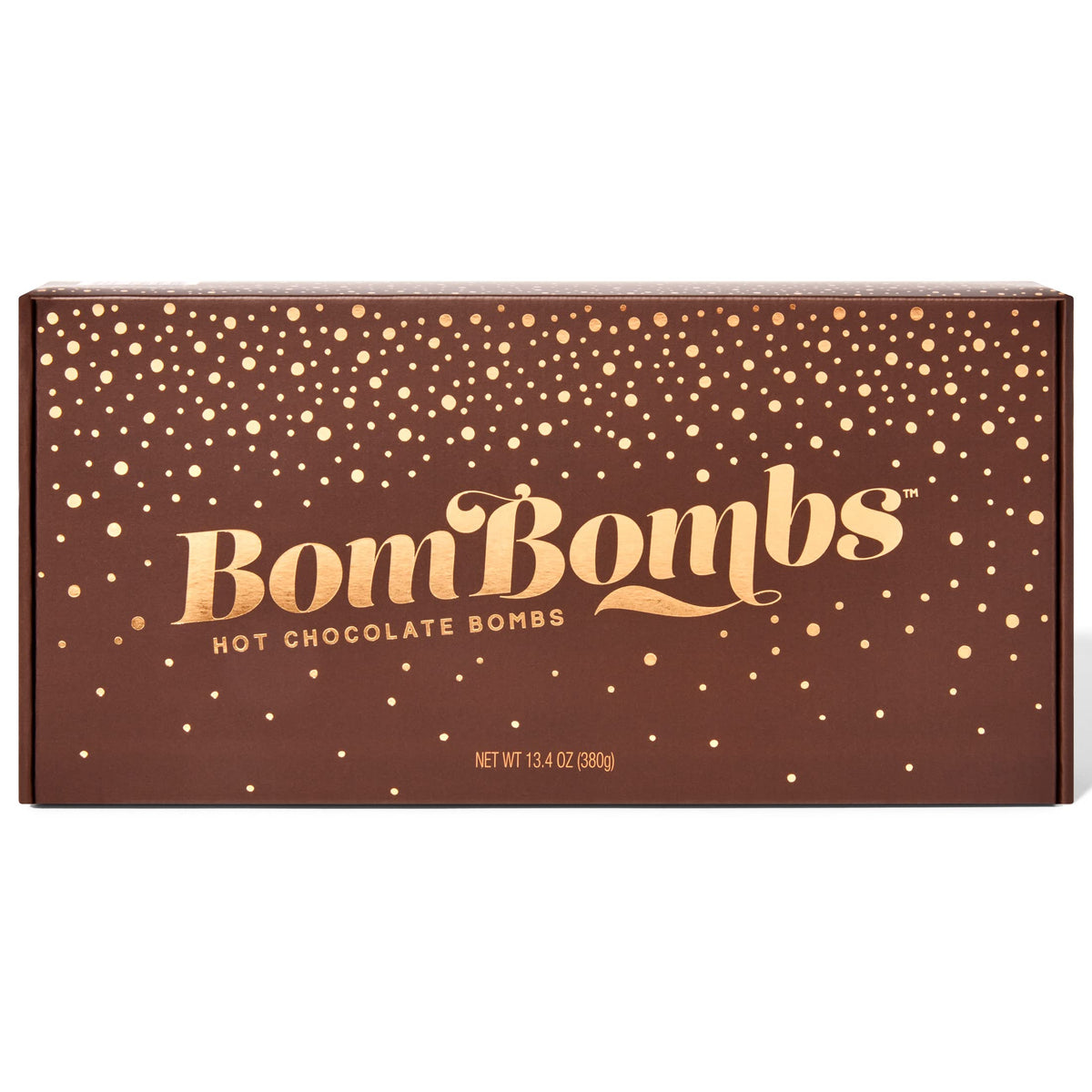 Ombs Hot Chocolate  S, Classic Milk Chocolate Cocoa   Gift Set, Includes 2 Flavors; Caramel Candy And Fudge Brownie Filled With Mini Marshmallows, Set Of 10