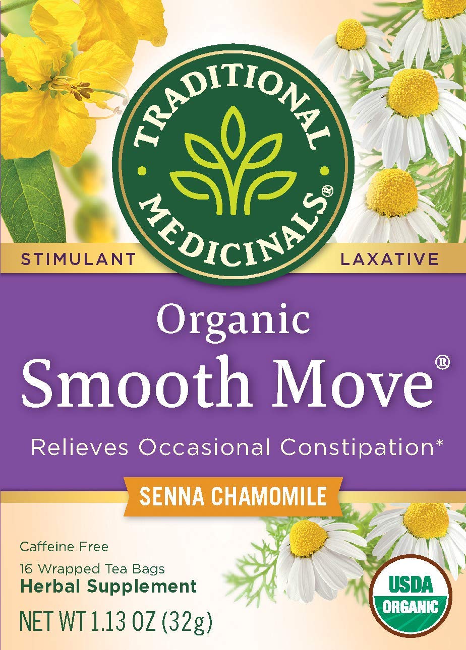 Traditional Medicinal Tea, Og, Smooth, Senna Cham, 16-Count (Pack Of 3)