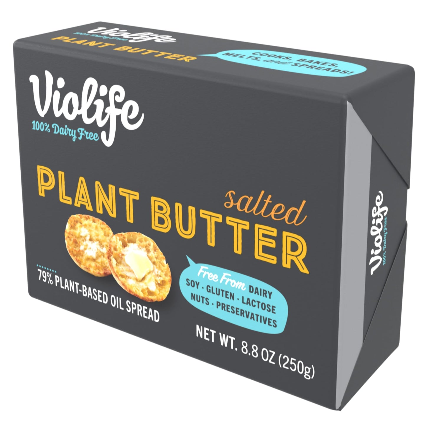 Violife Salted Plant Butter, 8.8 oz Block