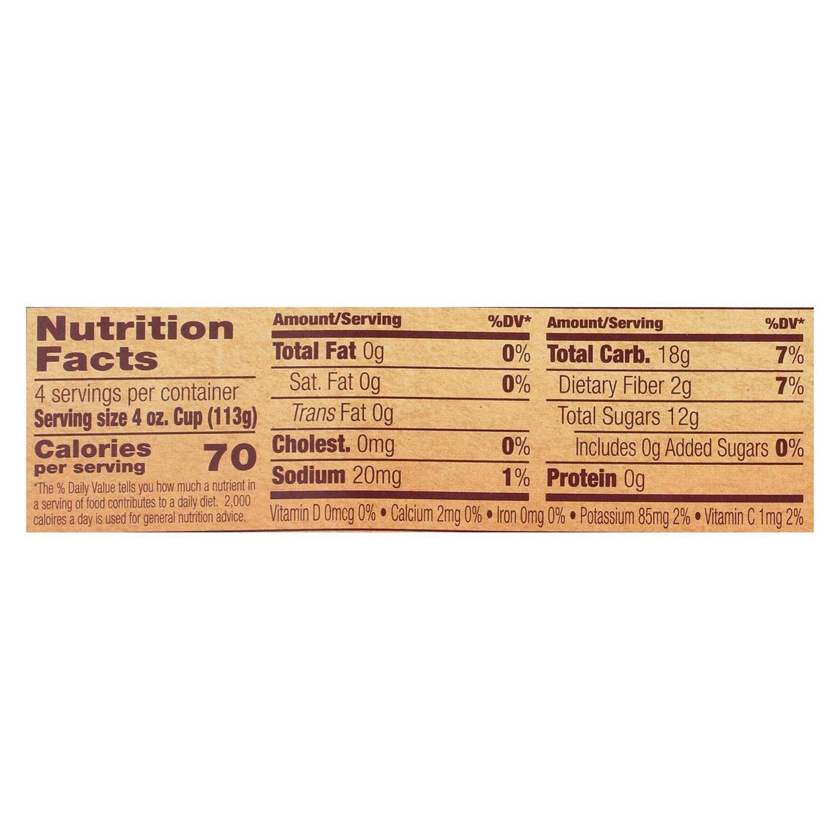 North Coast Apple Sauce With Cinnamon Organic, 16 Oz (Frozen)
