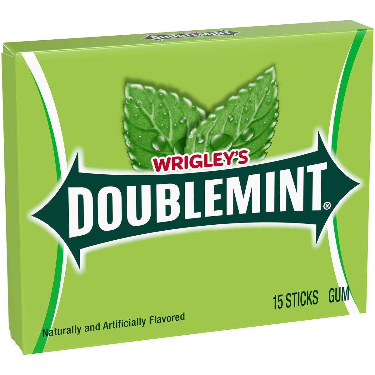 Wrigley Mint Chewing Gum, 15 Stick (Pack Of 4), 60 Gum Pieces