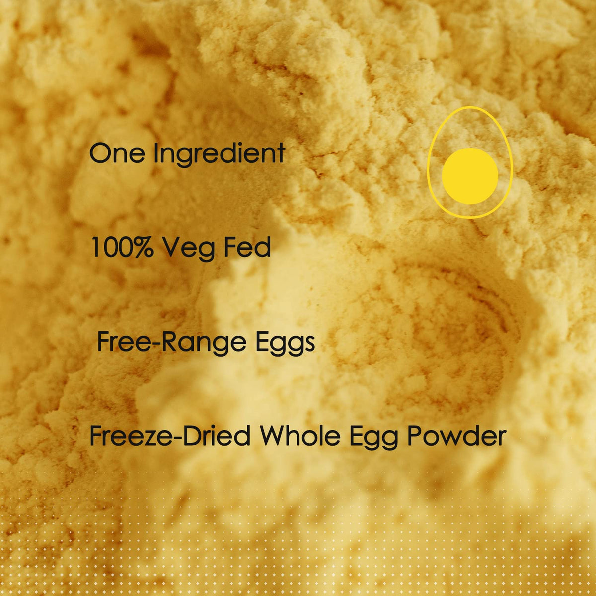 Orgfun Whole Eggs Powder, Just One Ingredient, Pasteurized Made In Usa Great For Baking , 8.82 Oz