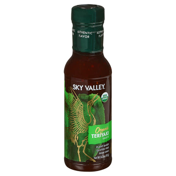 Sky Valley Organic Teriyaki Sauce - Gluten Free Teriyaki Sauce, Teriyaki Sauce Organic, Plant Based, Vegan, Non-Gmo, Usda Organi