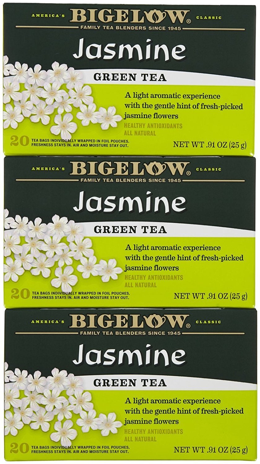 Bigelow Jasmine Green Tea Bags - 20 ct - 3 pk