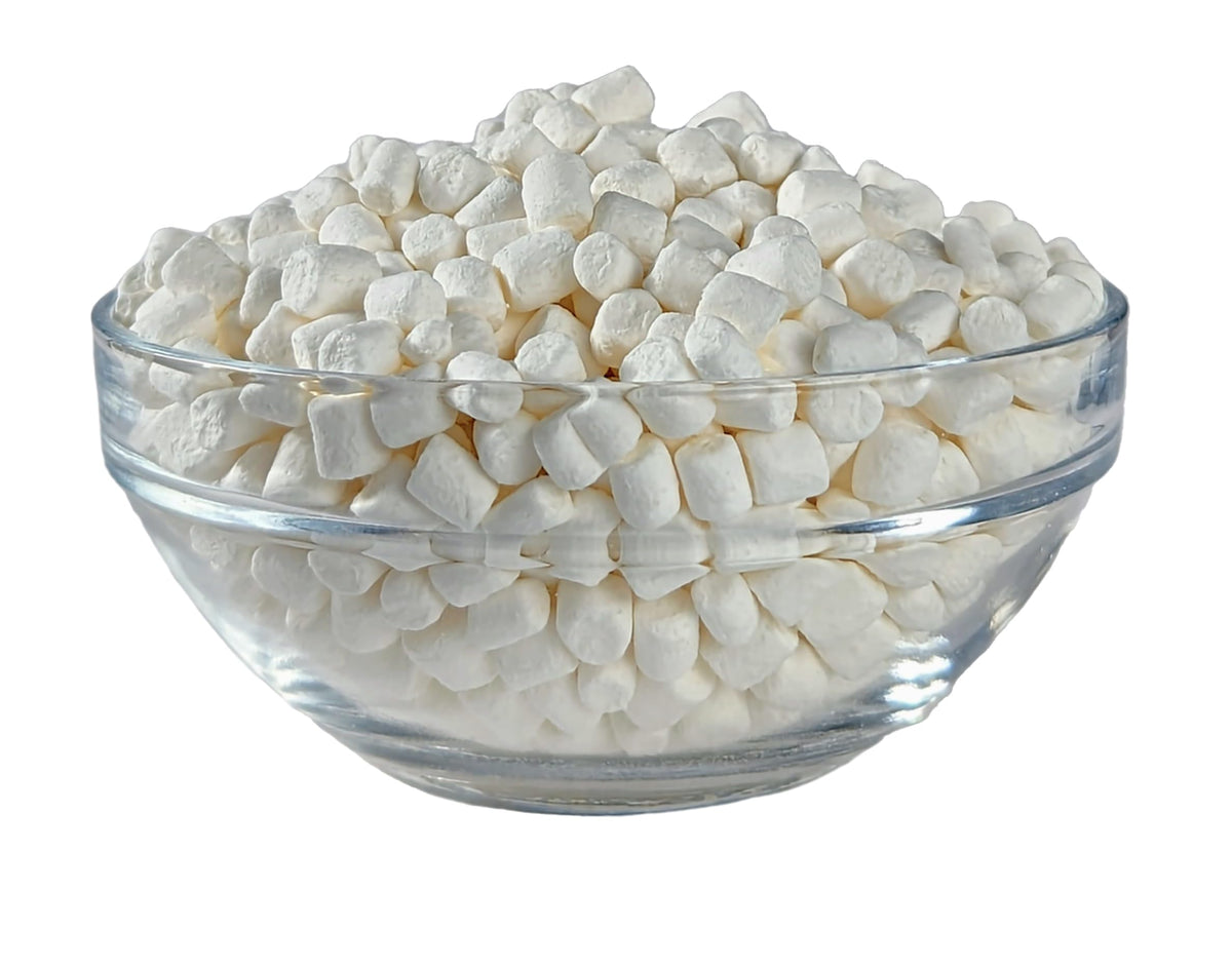 Medley Hills Farm Vanilla Mini Dehydrated Marshmallows - Perfect for Hot Chocolate, Cereal & Ice Cream - Reusable Container